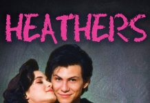Poster for the movie "Heathers"