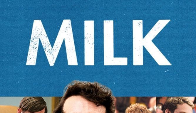 Poster for the movie "Milk"